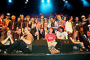 Finalisten Bandcontest und Dr. Thomas Goppel, Minister Kunst Wissenschaft Forschung (Foto: Siggi Müller)